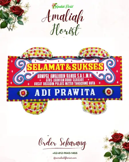 Papan Bunga Ucapan Selamat HALMAHERA BARAT
